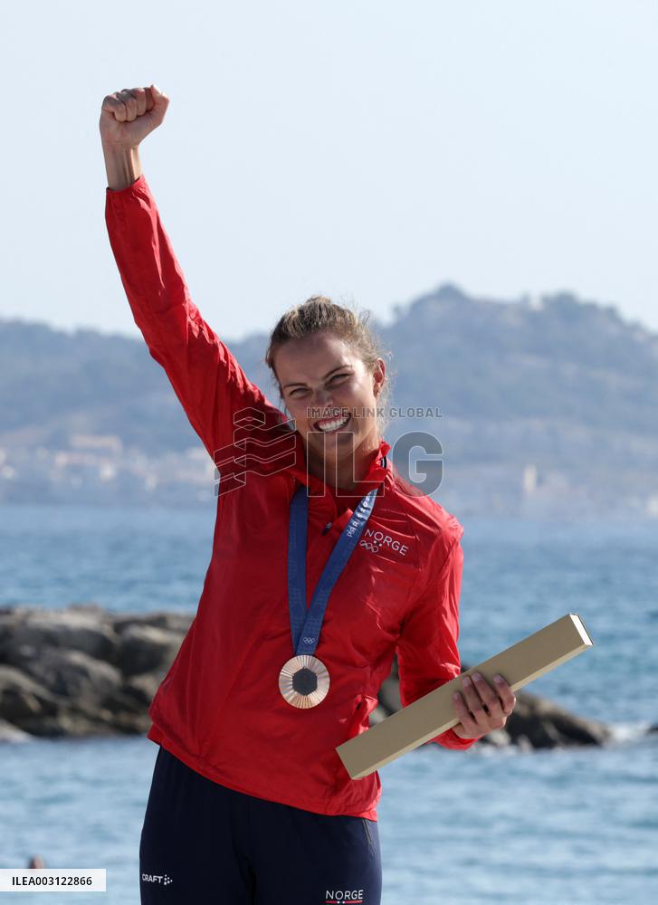 Paris 2024 - Netherland’s Marit Bouwmeester Takes Gold In Women's Dinghy
