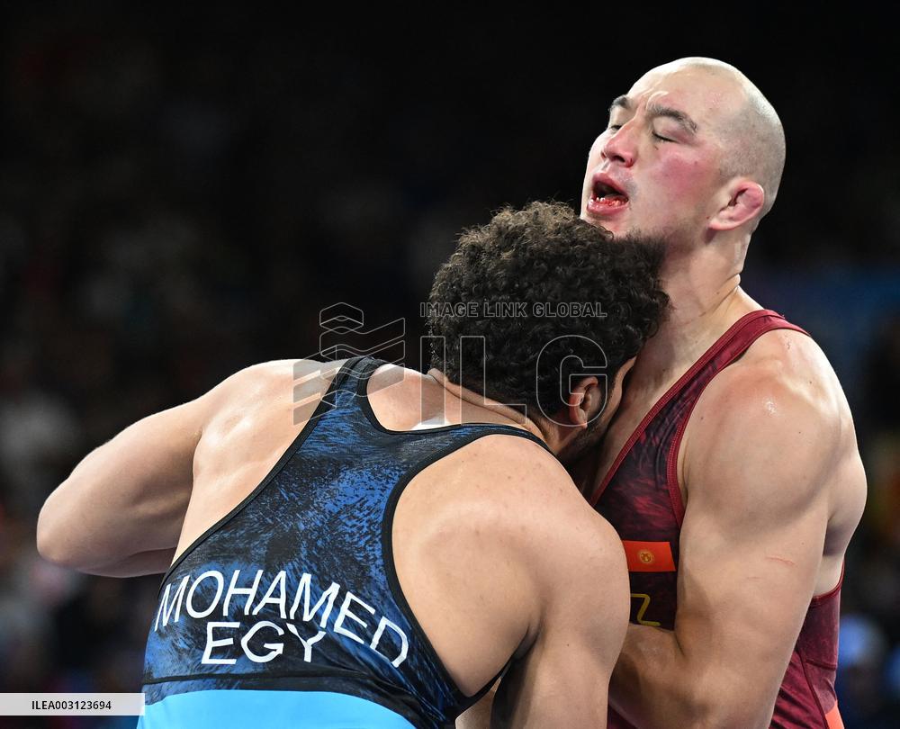 Paris 2024 - Iran’s Mohammadhadi Saravi Takes Gold In Men's Greco-Roman 97kg