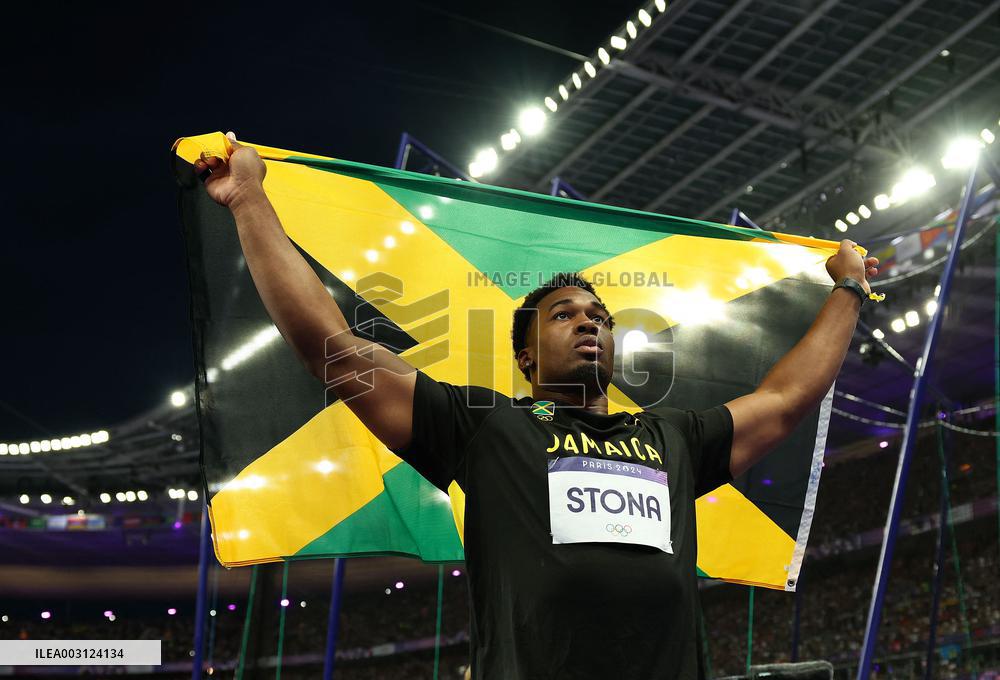Paris 2024 - Jamaica’s Roje Stona Takes Gold In Men's Discus Throw