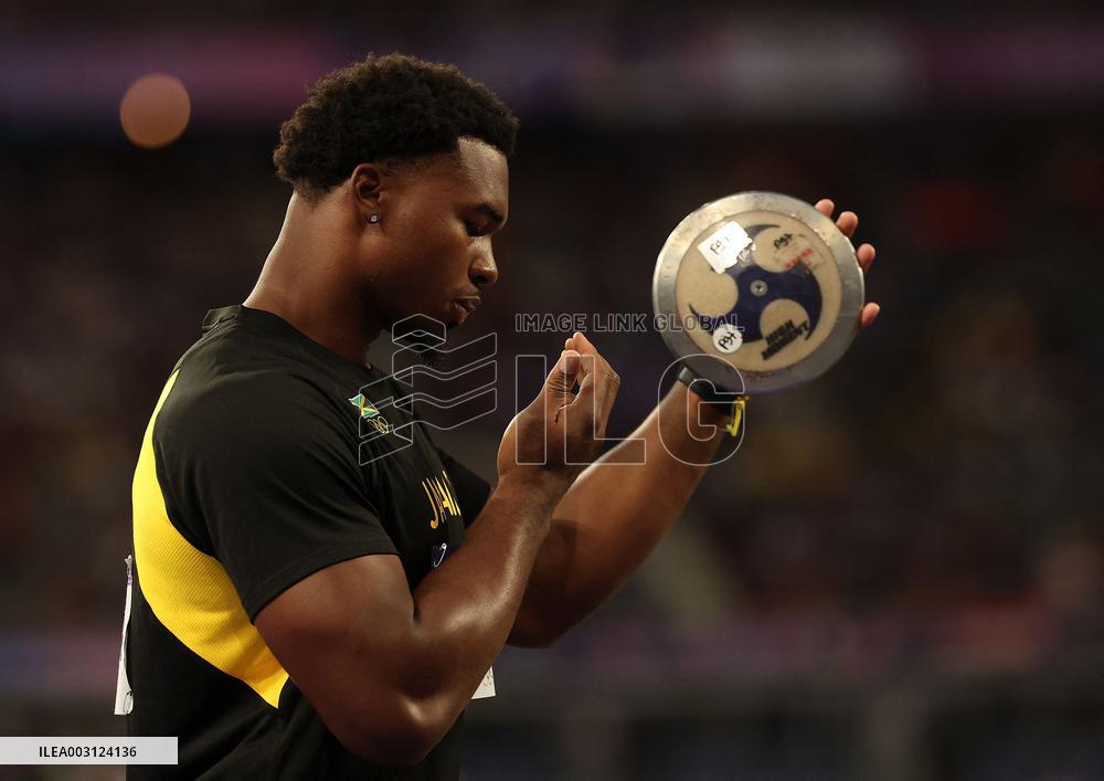 Paris 2024 - Jamaica’s Roje Stona Takes Gold In Men's Discus Throw