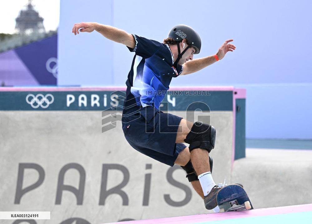 Paris 2024 - Australia’s Keegan Palmer Takes Gold In The Men's Park Of Skateboarding