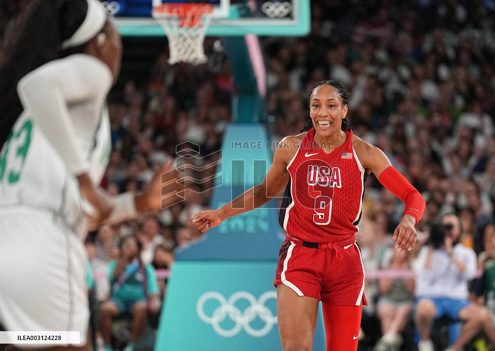 Paris 2024 - USA Defeat Nigeria In Their Women's Basketball Quarterfinal