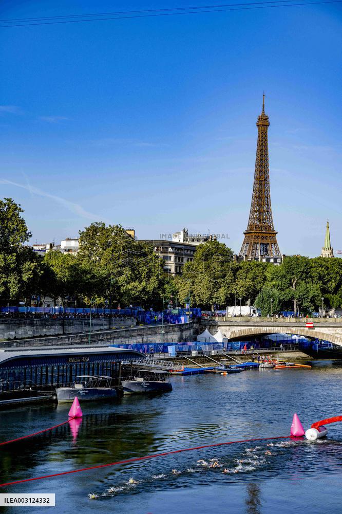 Paris 2024 - Women's 10km Marathon Swim - Sharon van Rouwendaal Wins Gold