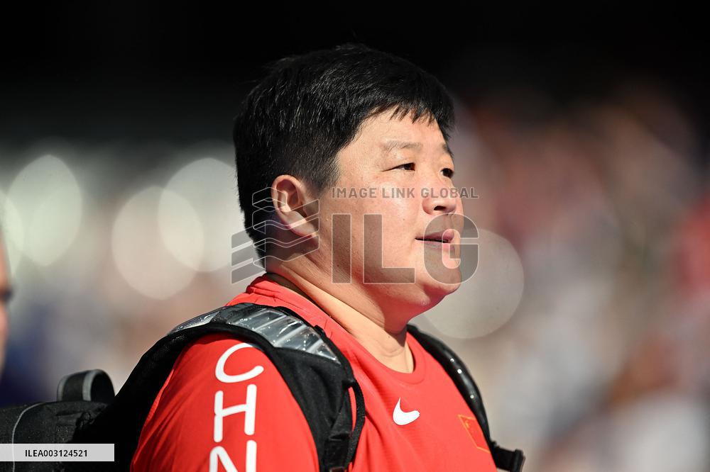 (PARIS2024) FRANCE-PARIS-OLY-ATHLETICS-SHOT PUT-WOMEN