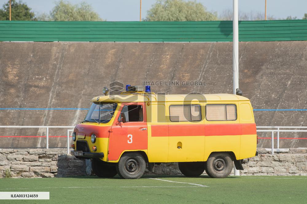 Filming the movie about Olympic medalist Erika Salumäe