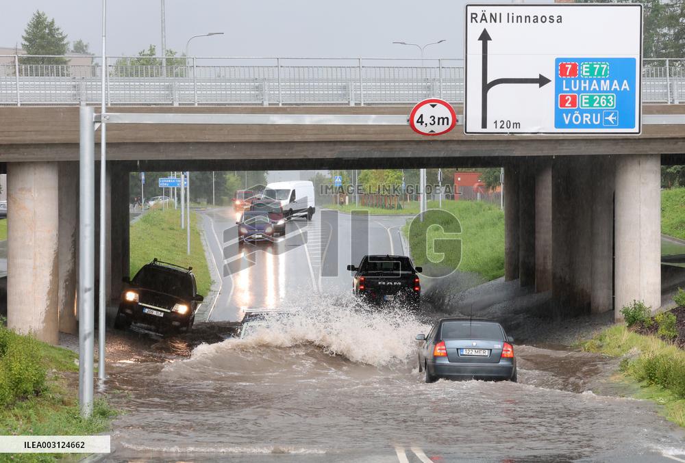Flood in Tartu