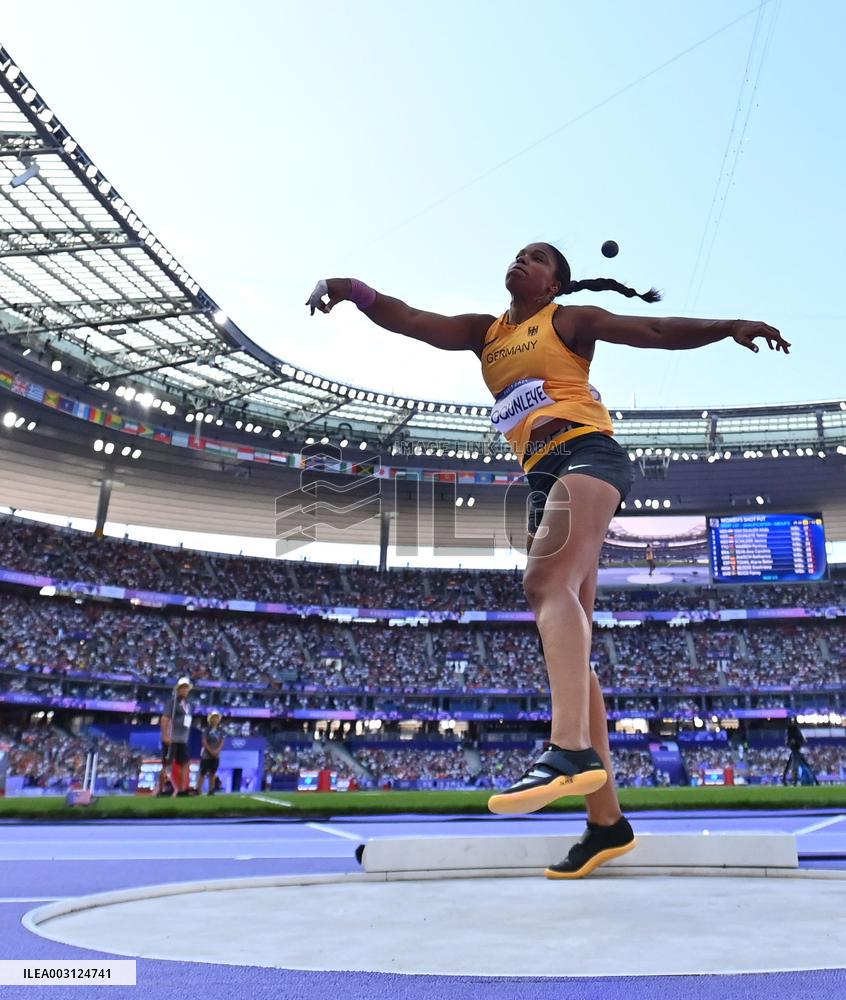 (PARIS2024) FRANCE-PARIS-OLY-ATHLETICS-SHOT PUT-WOMEN