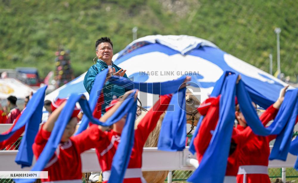 CHINA-INNER MONGOLIA-HINGGAN LEAGUE-NADAM FAIR-OPENING (CN)