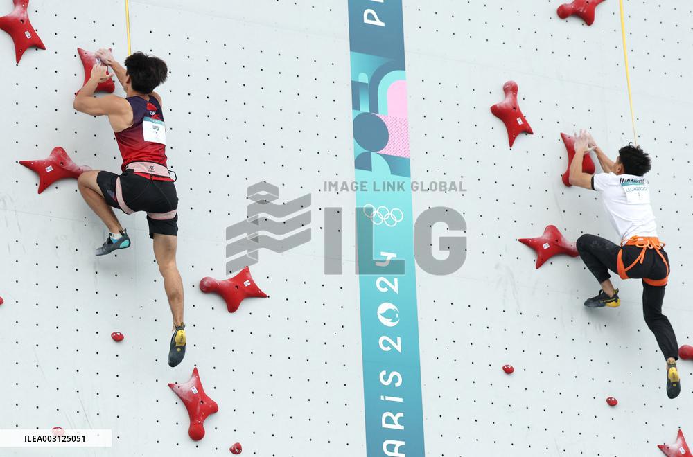 (PARIS2024)FRANCE-LE BOURGET-OLY-SPORT CLIMBING