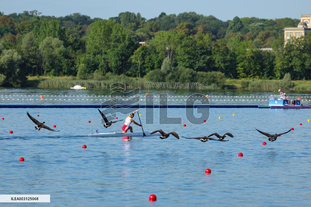 (PARIS2024) FRANCE-VAIRES-SUR-MARNE-OLY-CANOE SPRINT