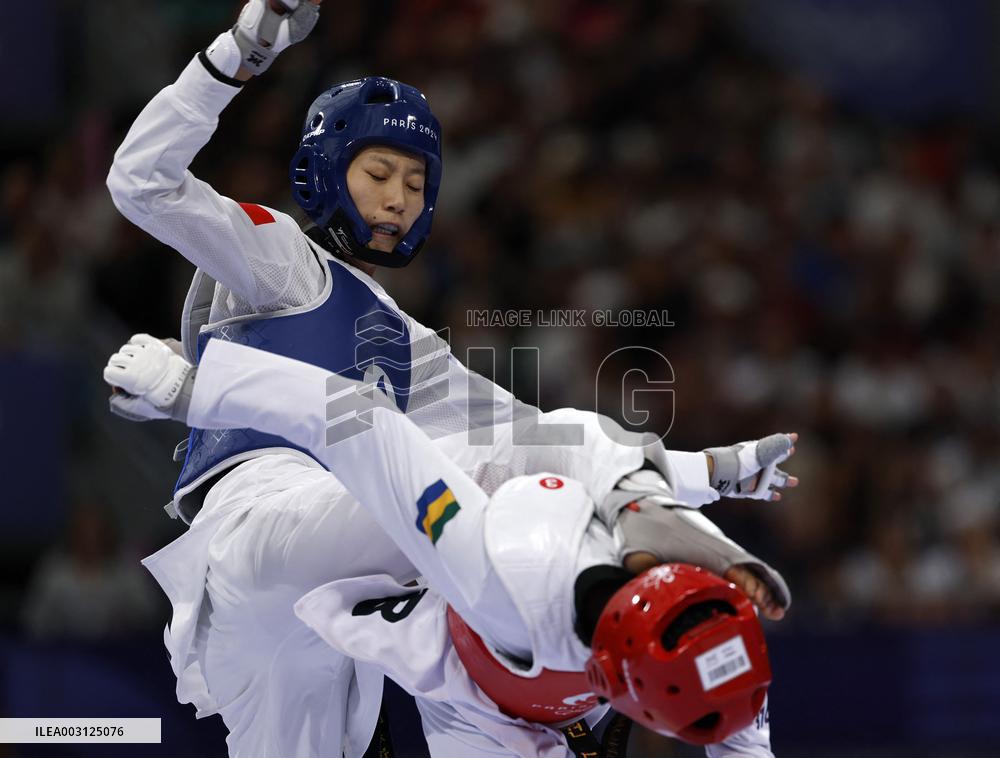 (PARIS2024) FRANCE-PARIS-OLY-TAEKWONDO