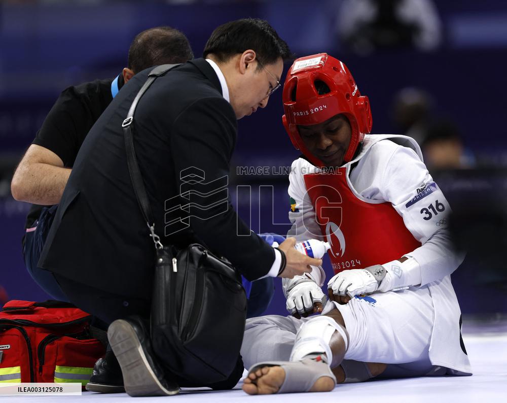 (PARIS2024) FRANCE-PARIS-OLY-TAEKWONDO