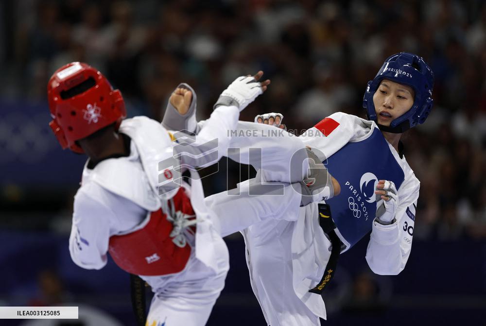 (PARIS2024) FRANCE-PARIS-OLY-TAEKWONDO