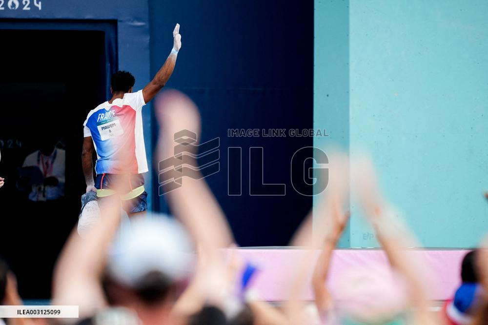 Paris 2024 - Sport Climbing - Men’s Speed Final - Bassa Mawem