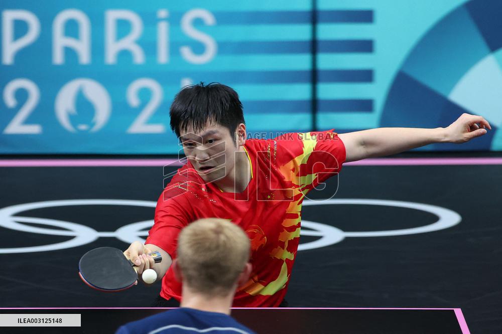 (PARIS2024)FRANCE-PARIS-OLY-TABLE TENNIS