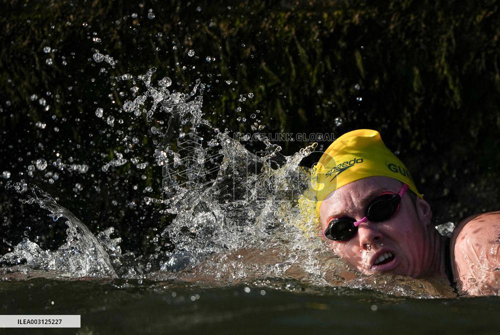 (PARIS2024)FRANCE-PARIS-OLY-MARATHON SWIMMING