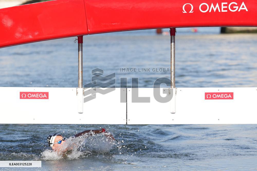 (PARIS2024)FRANCE-PARIS-OLY-MARATHON SWIMMING