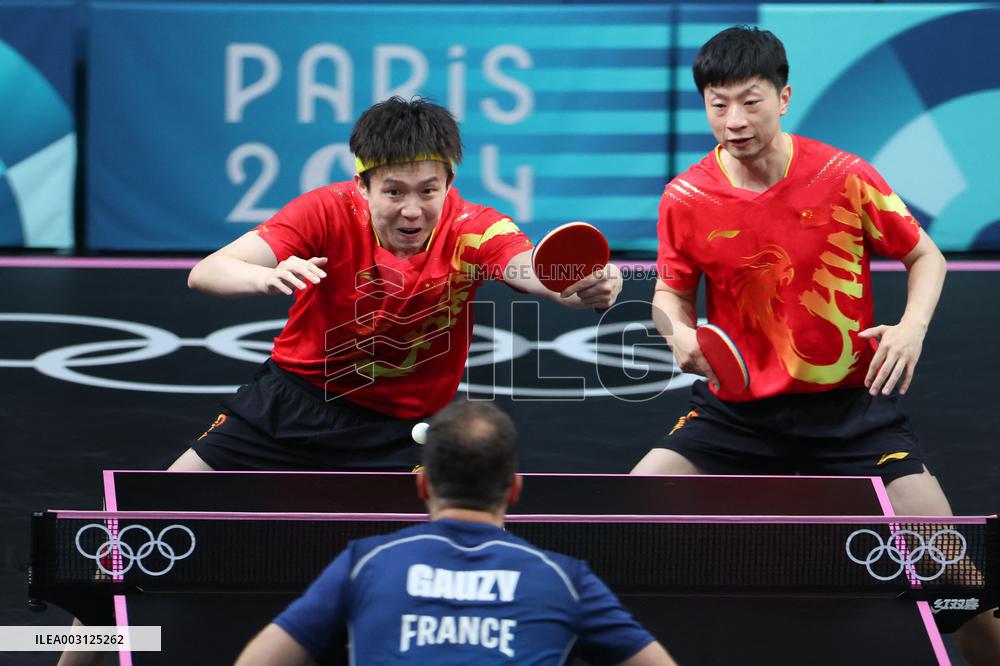 (PARIS2024)FRANCE-PARIS-OLY-TABLE TENNIS