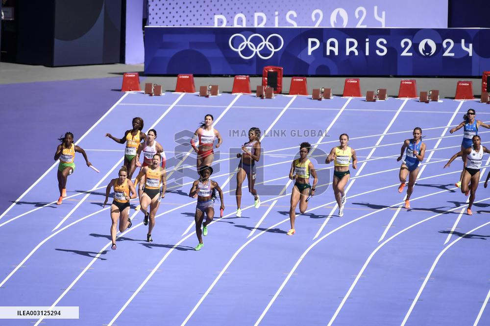 Paris 2024 - Athletics at Stade de France in Paris FA