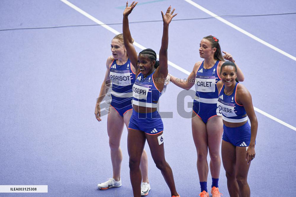 Paris 2024 - Athletics at Stade de France in Paris FA