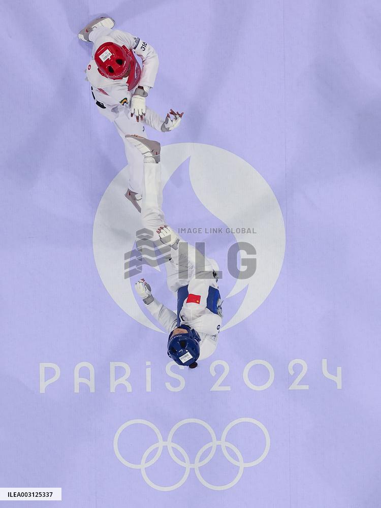(PARIS2024) FRANCE-PARIS-OLY-TAEKWONDO