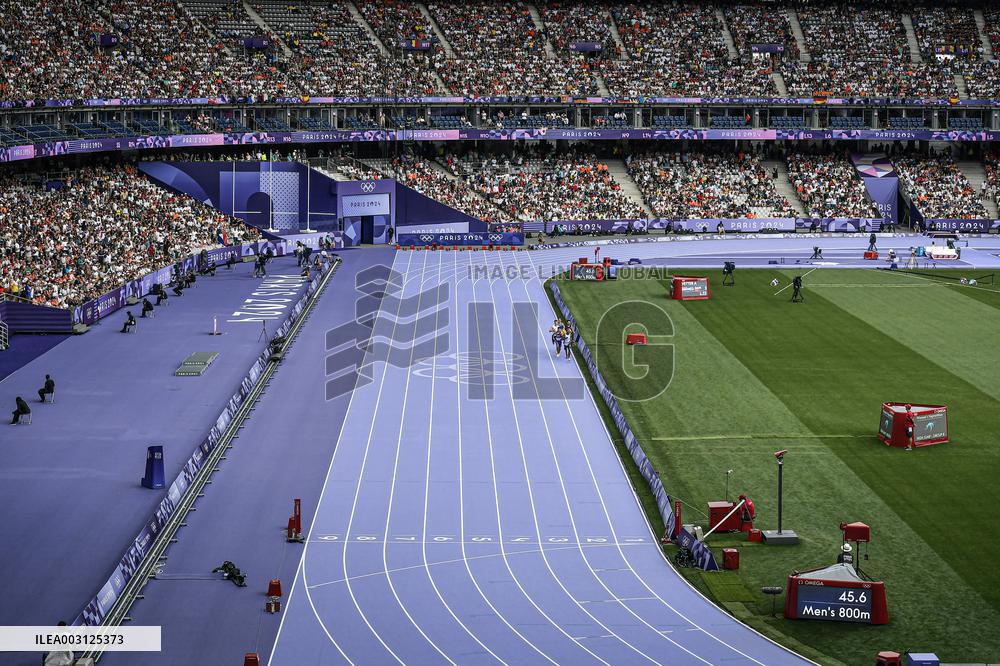 Paris 2024 - Athletics at Stade de France in Paris FA