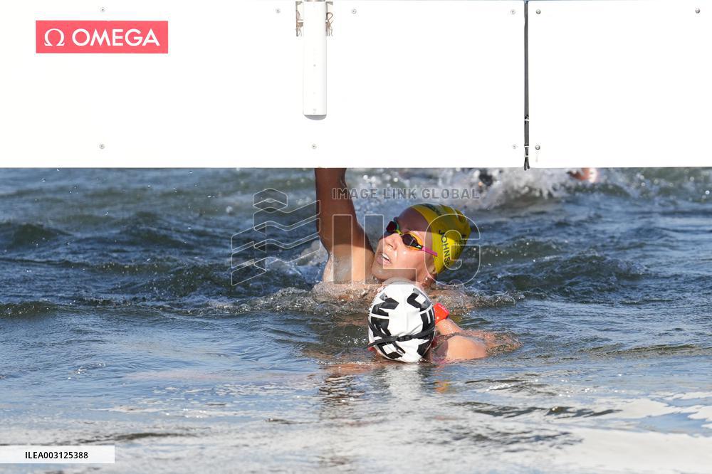 (PARIS2024)FRANCE-PARIS-OLY-MARATHON SWIMMING