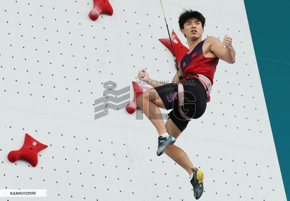 (PARIS2024)FRANCE-LE BOURGET-OLY-SPORT CLIMBING