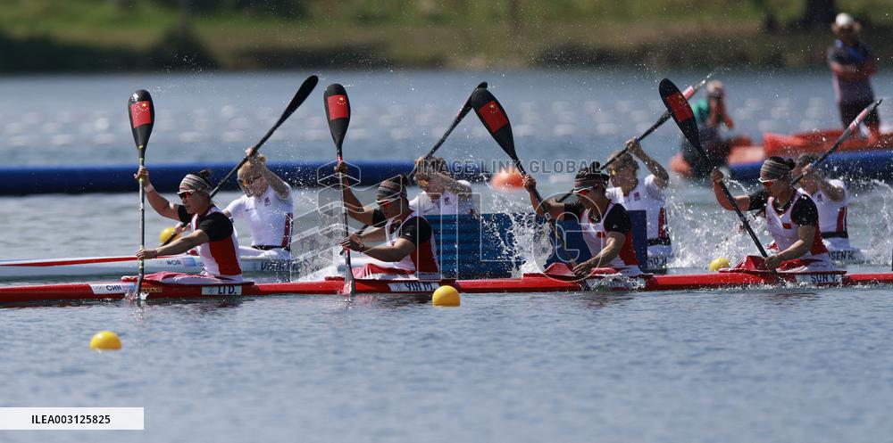 (PARIS2024) FRANCE-VAIRES-SUR-MARNE-OLY-CANOE SPRINT