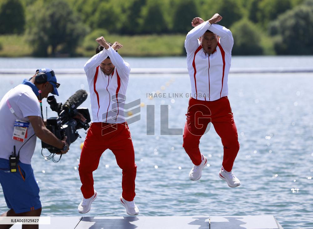 (PARIS2024) FRANCE-VAIRES-SUR-MARNE-OLY-CANOE SPRINT