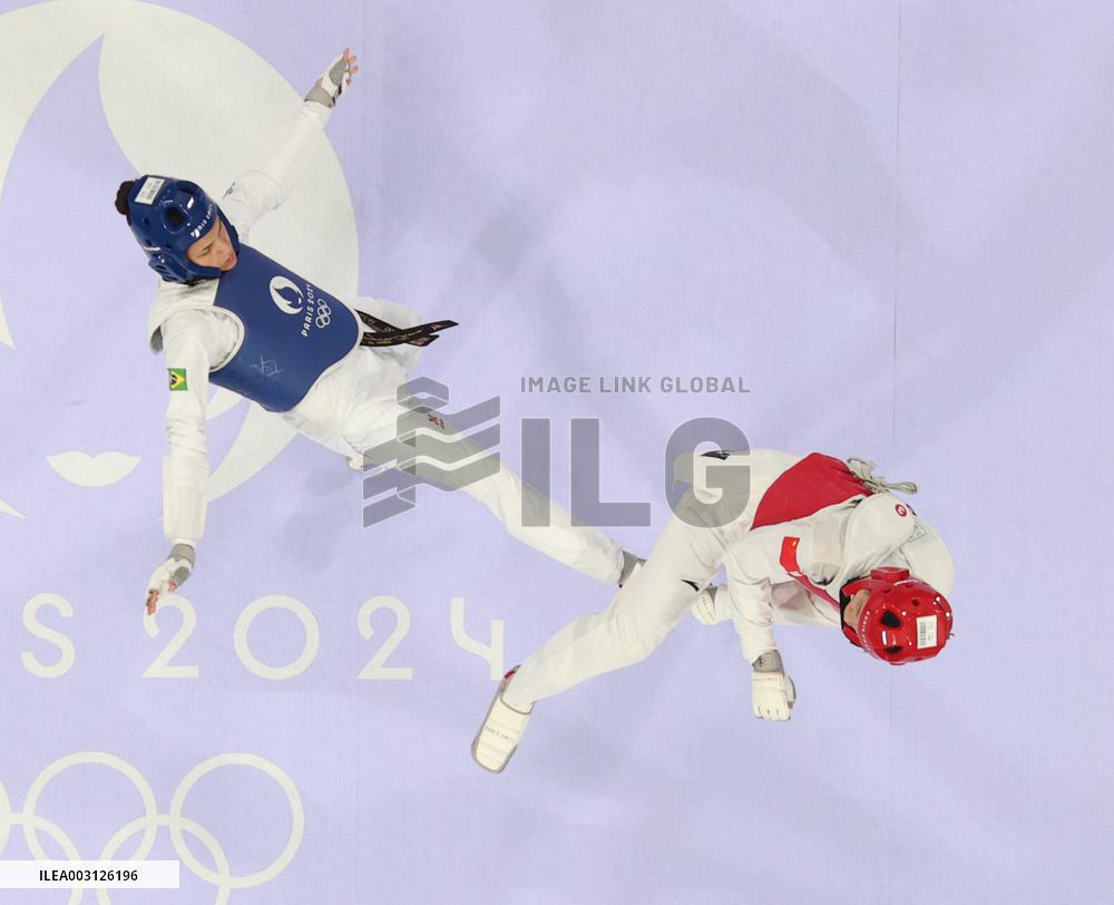 (PARIS2024) FRANCE-PARIS-OLY-TAEKWONDO