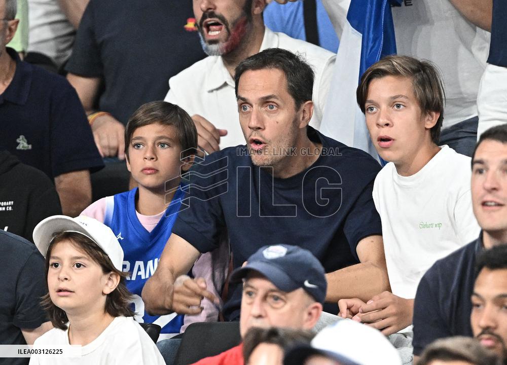 Paris 2024 - Grand Corps Malade At Men's Basketball France v Germany