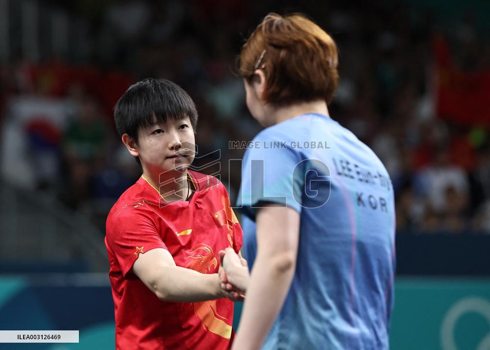 (PARIS2024) FRANCE-PARIS-OLY-TABLE TENNIS