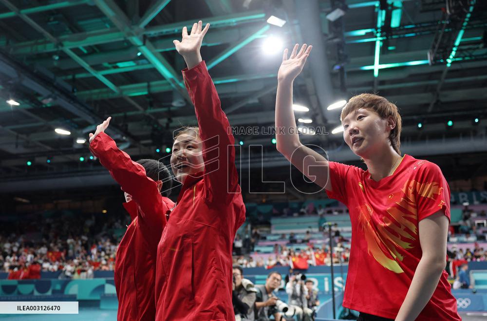 (PARIS2024) FRANCE-PARIS-OLY-TABLE TENNIS