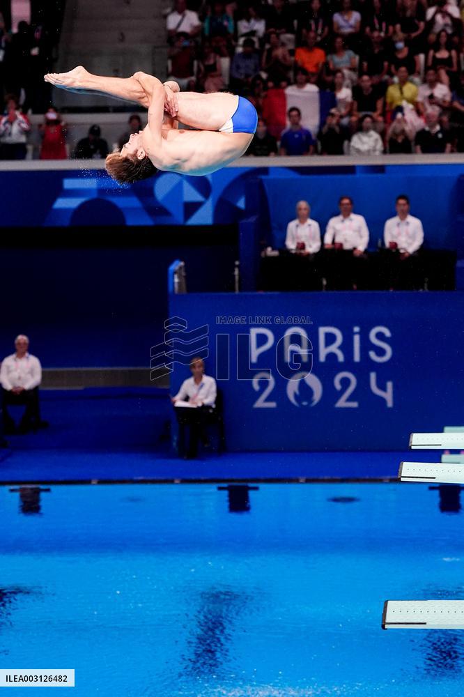 Paris 2024 - Diving 3m Springboard Final - Jules Bouyer