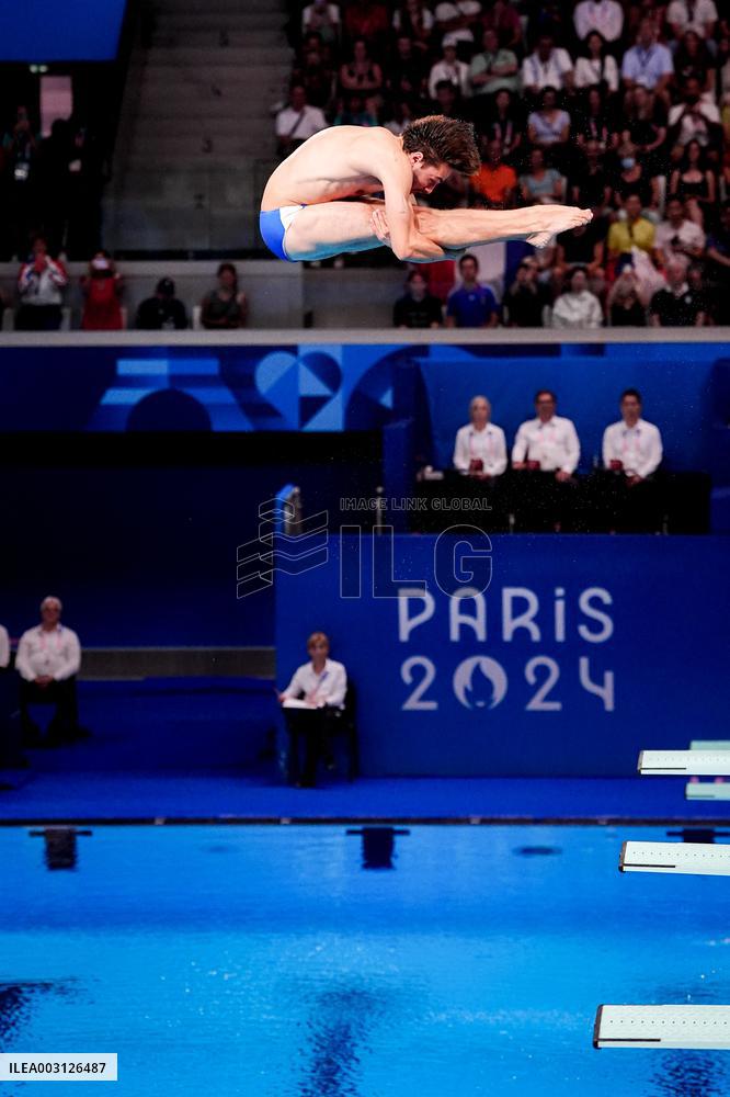 Paris 2024 - Diving 3m Springboard Final - Jules Bouyer