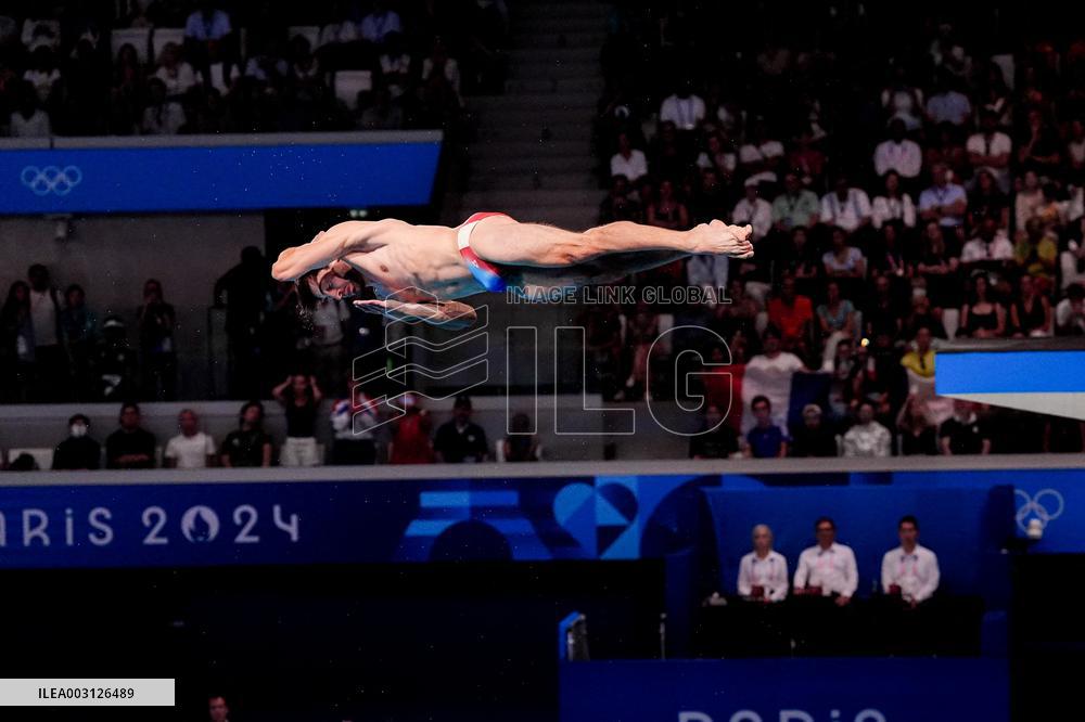 Paris 2024 - Diving 3m Springboard Final - Jules Bouyer