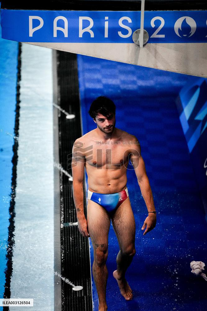 Paris 2024 - Diving 3m Springboard Final - Jules Bouyer