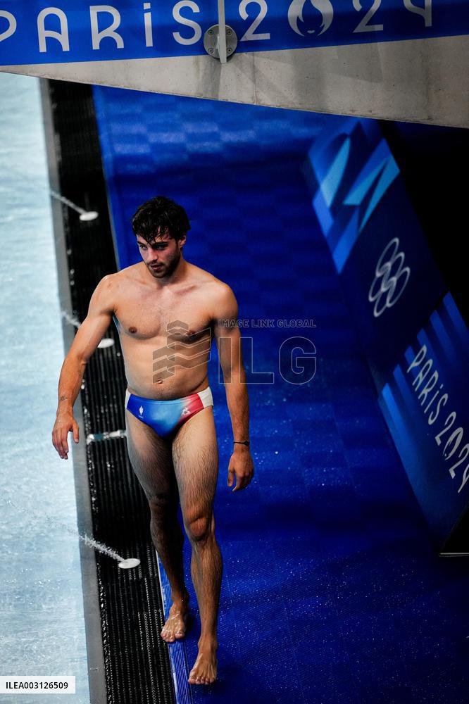 Paris 2024 - Diving 3m Springboard Final - Jules Bouyer