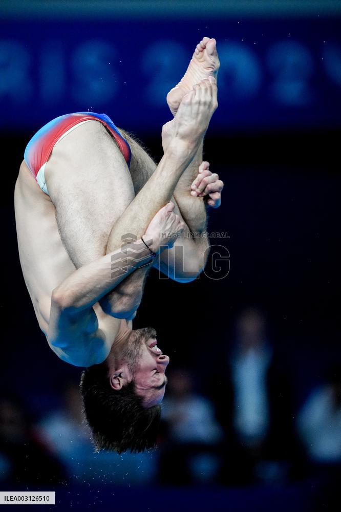 Paris 2024 - Diving 3m Springboard Final - Jules Bouyer