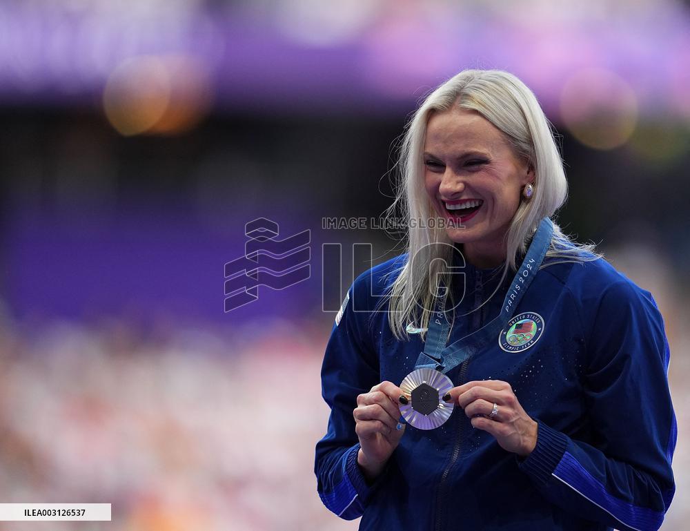 (PARIS2024) FRANCE-PARIS-OLY-ATHLETICS-POLE VAULT-WOMEN