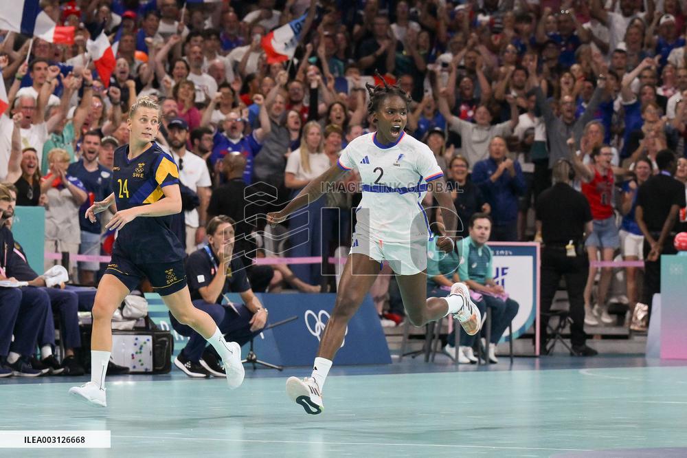 Paris 2024 - Women's Handball - Team France Qualifies For Final