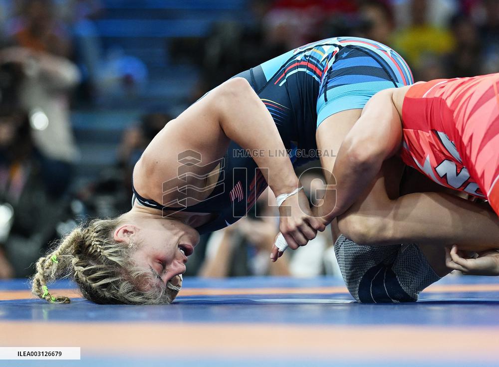 (PARIS2024) FRANCE-PARIS-OLY-WRESTLING