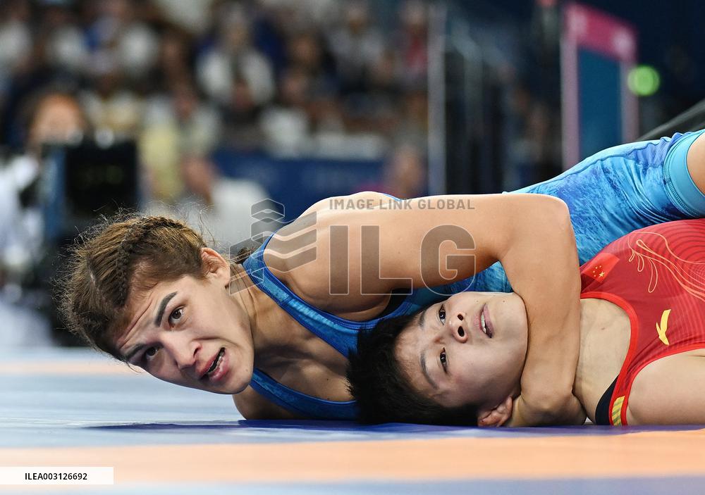 (PARIS2024) FRANCE-PARIS-OLY-WRESTLING