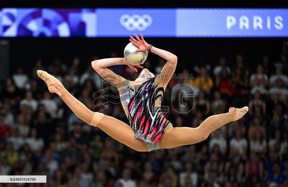 (PARIS2024) FRANCE-PARIS-OLY-RHYTHMIC GYMNASTICS