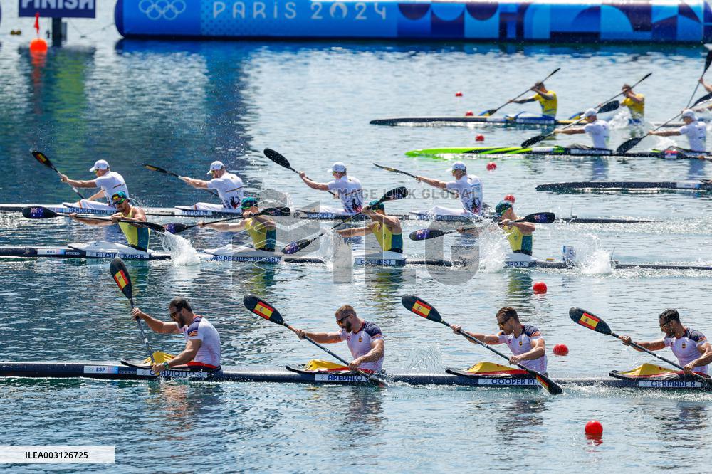 (PARIS2024) FRANCE-VAIRES-SUR-MARNE-OLY-CANOE SPRINT