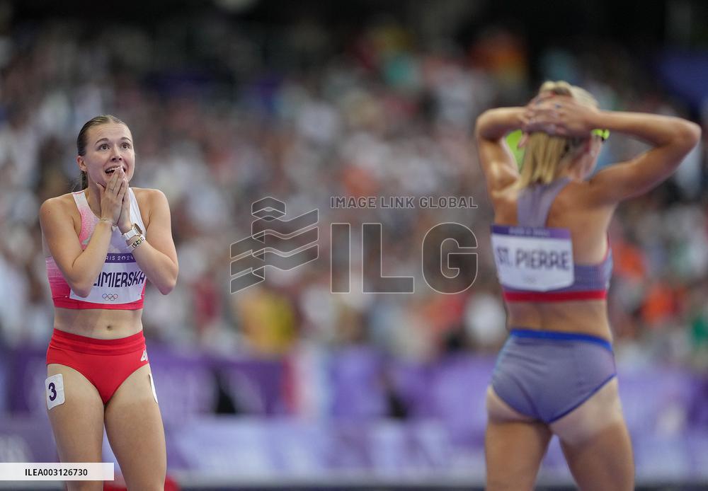 (PARIS2024) FRANCE-PARIS-OLY-ATHLETICS-1500M-WOMEN