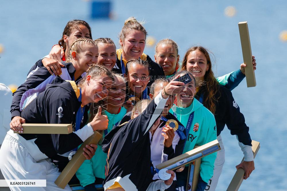 (PARIS2024) FRANCE-VAIRES-SUR-MARNE-OLY-CANOE SPRINT