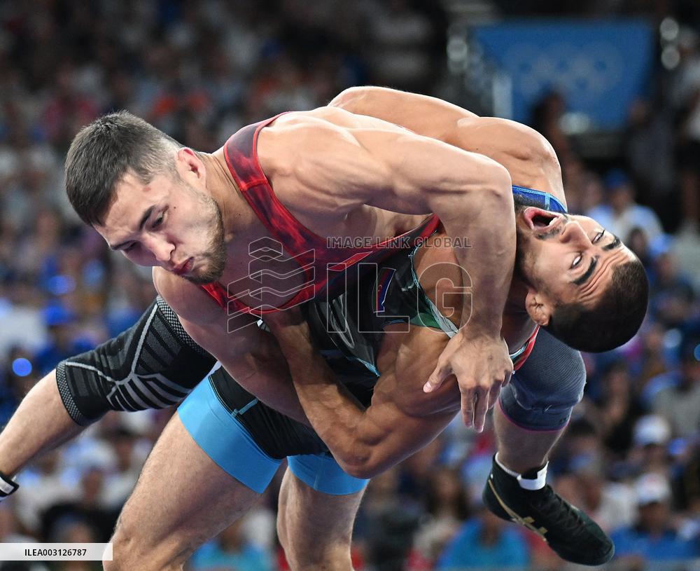 (PARIS2024) FRANCE-PARIS-OLY-WRESTLING