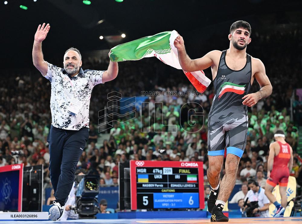 (PARIS2024) FRANCE-PARIS-OLY-WRESTLING